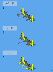 LEGO 8043 instructions page 49 – build guide