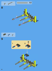 LEGO 8043 instructions page 50 – build guide