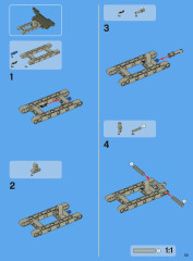 LEGO 8043 instructions page 53 – build guide