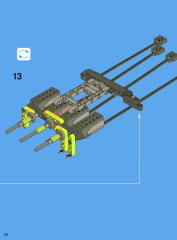 LEGO 8043 instructions page 56 – build guide