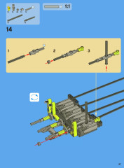 LEGO 8043 instructions page 57 – build guide