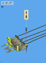 LEGO 8043 instructions page 58 – build guide