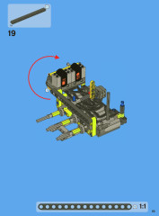 LEGO 8043 instructions page 63 – build guide