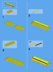 LEGO 8043 instructions page 65 – build guide