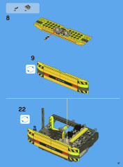 LEGO 8043 instructions page 67 – build guide