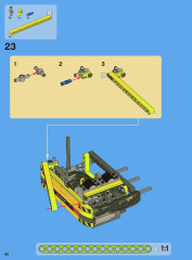 LEGO 8043 instructions page 68 – build guide