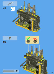 LEGO 8043 instructions page 69 – build guide