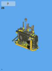 LEGO 8043 instructions page 70 – build guide