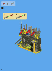 LEGO 8043 instructions page 80 – build guide