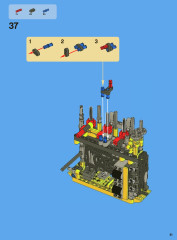 LEGO 8043 instructions page 81 – build guide