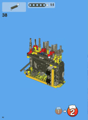LEGO 8043 instructions page 82 – build guide