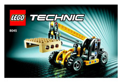 LEGO 8045 instructions page 1 – build guide