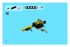 LEGO 8045 instructions page 10 – build guide