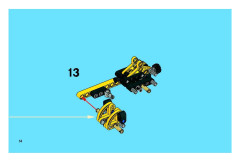 LEGO 8045 instructions page 14 – build guide