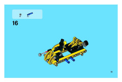 LEGO 8045 instructions page 19 – build guide