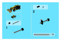 LEGO 8045 instructions page 3 – build guide