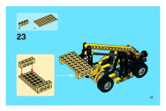 LEGO 8045 instructions page 33 – build guide