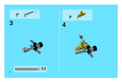 LEGO 8045 instructions page 4 – build guide