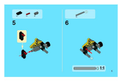 LEGO 8045 instructions page 5 – build guide