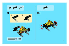 LEGO 8045 instructions page 7 – build guide