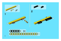 LEGO 8045 instructions page 8 – build guide