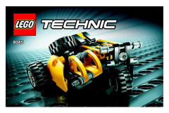 LEGO 8045 instructions page 1 – build guide