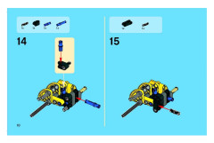 LEGO 8045 instructions page 10 – build guide