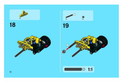 LEGO 8045 instructions page 12 – build guide