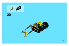 LEGO 8045 instructions page 13 – build guide