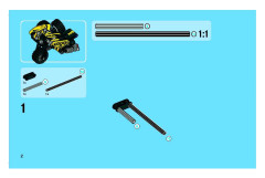 LEGO 8045 instructions page 2 – build guide