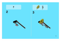 LEGO 8045 instructions page 3 – build guide