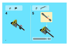 LEGO 8045 instructions page 4 – build guide