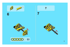 LEGO 8045 instructions page 5 – build guide