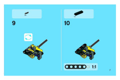 LEGO 8045 instructions page 7 – build guide