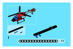 LEGO 8046 instructions page 3 – build guide