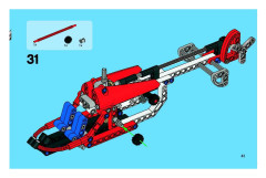 LEGO 8046 instructions page 41 – build guide