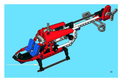 LEGO 8046 instructions page 43 – build guide