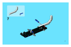 LEGO 8046 instructions page 7 – build guide