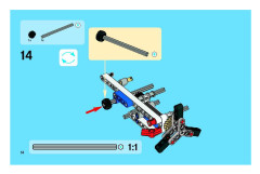 LEGO 8046 instructions page 14 – build guide
