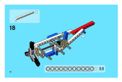 LEGO 8046 instructions page 18 – build guide