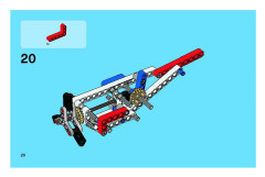 LEGO 8046 instructions page 20 – build guide