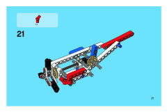 LEGO 8046 instructions page 21 – build guide