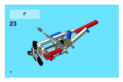LEGO 8046 instructions page 24 – build guide