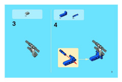 LEGO 8046 instructions page 3 – build guide