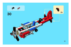 LEGO 8046 instructions page 33 – build guide