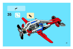 LEGO 8046 instructions page 39 – build guide
