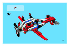LEGO 8046 instructions page 41 – build guide