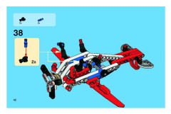 LEGO 8046 instructions page 42 – build guide