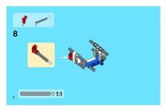 LEGO 8046 instructions page 6 – build guide