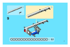LEGO 8046 instructions page 7 – build guide
